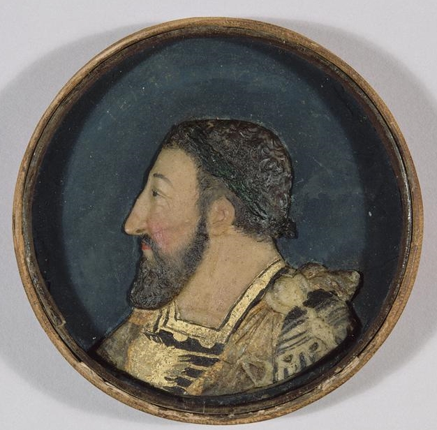 Francis I with short hair and long beard